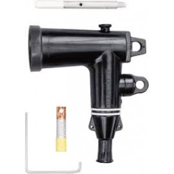 166LR-A-5250   15KV, 200 Amp, Loadbreak, Elbow Connector with Test Point, Cable Insulation Diameter 0.575 inch to 0.740 inch. Bi-Metal Compression Lug. Conductor Size AWG Compressed Stranded 2/0 /Solid 3/0 /mmSquared 67.43.