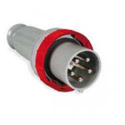 259538 CEE STRAIGHT PLUG 125A 3P+N+E 380-415V 50-60HZ 6H IP67