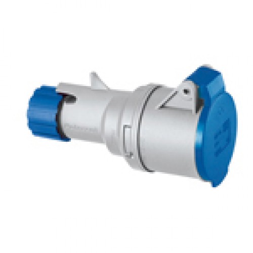 P-720126 MULTIMAX STRAIGHT CONNECTOR 16A 2P+E 200-250V 50-60HZ 6H IP44