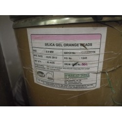 Silica gel ORANGE Color 